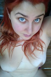 Big, cool damsel passionately making enjoy